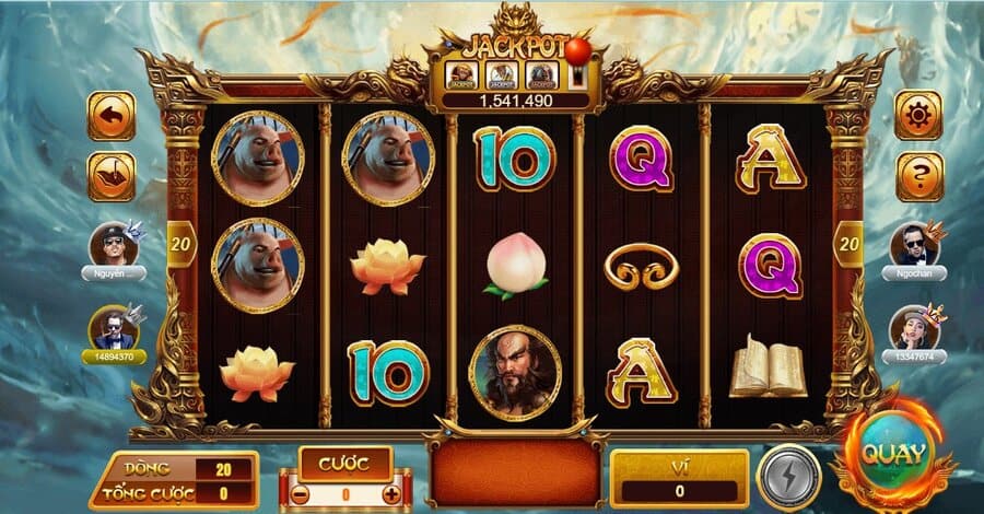 Tây Du Ký - Game cá cược đổi thưởng hot nhất tại 8US VIP 6 Các bước chơi nổ hũ đơn giản tại 8US VIP